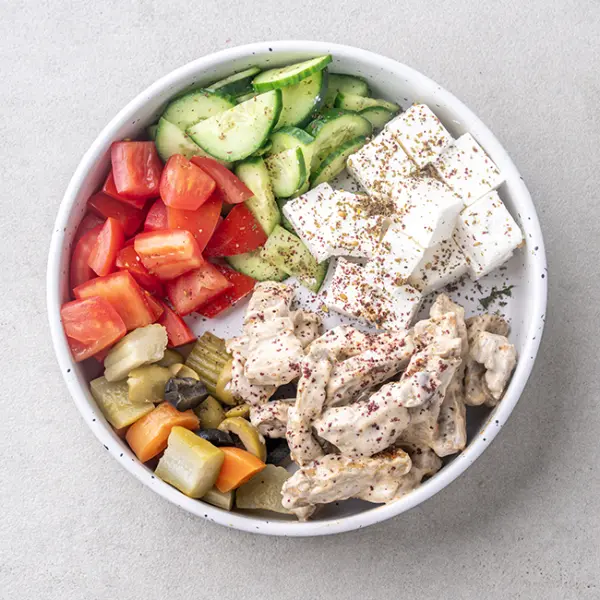 Tabil Spiced Lamb Gyro Bowl